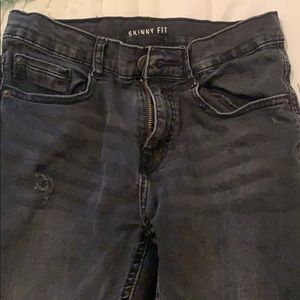 Girls distressed black jeans - Zara size 11/12